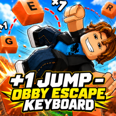 Play +1 Jump - Obby Escape Keyboard now!