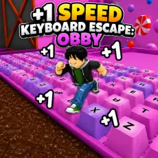 +1 Speed Keyboard Escape: Obby game Play +1 Speed Keyboard Escape: Obby game