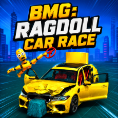 Play BMG: Ragdoll Car Race now!