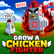 Play Grow a Chicken Fighter now!