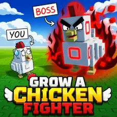 Play Grow a Chicken Fighter game