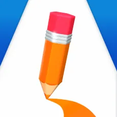 Color Pencil Run game Play Color Pencil Run game