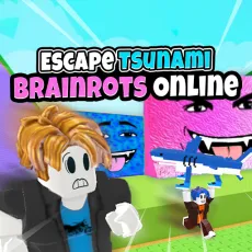 Escape Tsunami Brainrots Online game Play Escape Tsunami Brainrots Online game