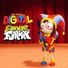 FNF: The Amazing Digital Funkin game Play FNF: The Amazing Digital Funkin game