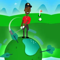 Golf Orbit game Play Golf Orbit game