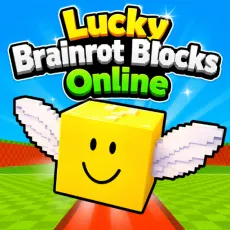 Play Lucky Brainrot Blocks Online game