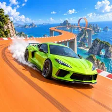 Play Mega Ramp Car Stunts GT Racing game