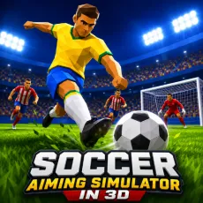 Soccer Aiming Simulator in 3D game Play Soccer Aiming Simulator in 3D game
