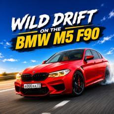 Play Wild Drift on the BMW M5 F90 now!