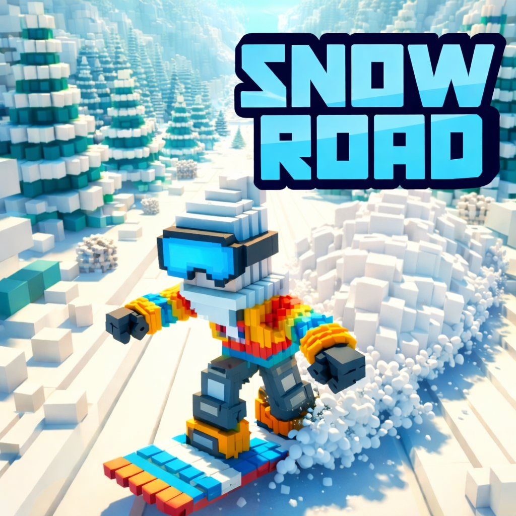 snow-road